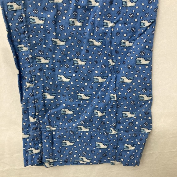 Vineyard Vines Men's Light Blue Yeti Snow Whale Sleep Lounge Pant - SZ S - Picture 2 of 12